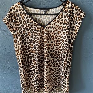 Cheetah print top
